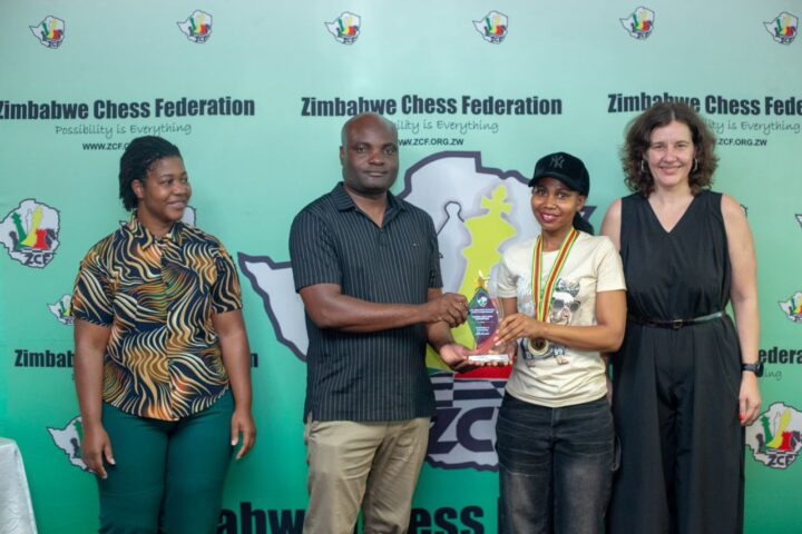 Christine Makwena -Zimbabwe National Women Chess Champion for 2026.